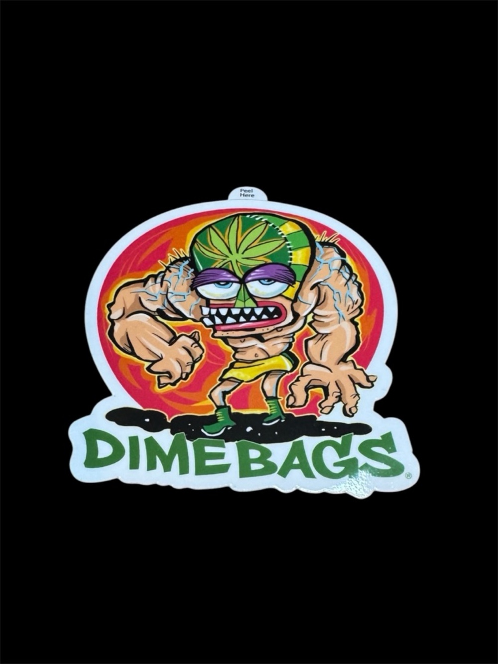 Dime Bags limited edition sticker of the month July 2021